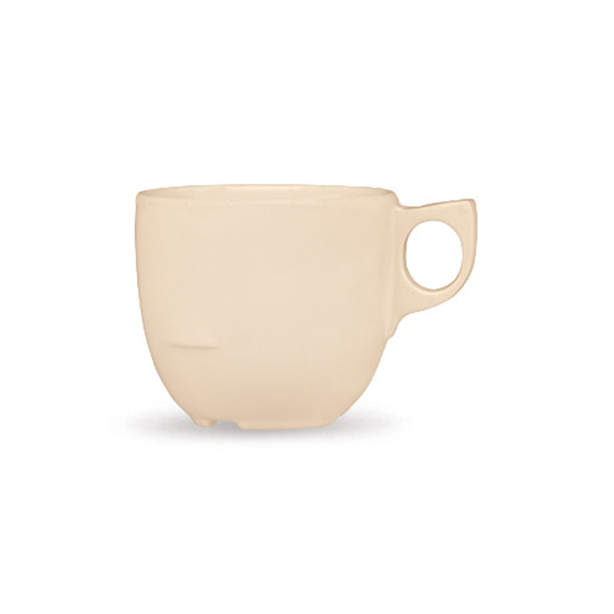 Taza Estibable de 247 ml Melamina Beige V-166 6 Piezas